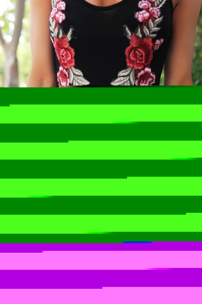 Distressed Denim Skirt