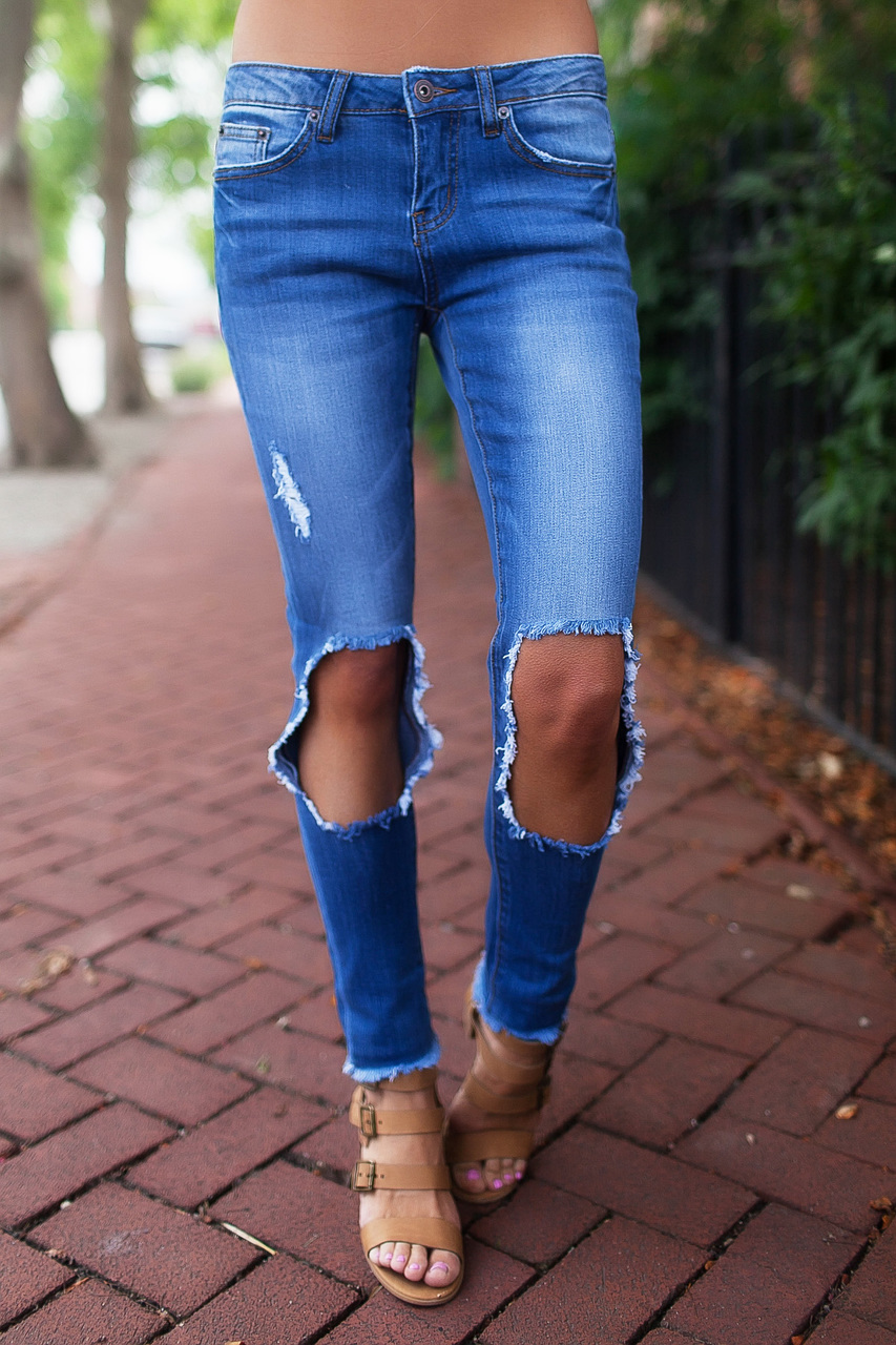Knee Hole Denim